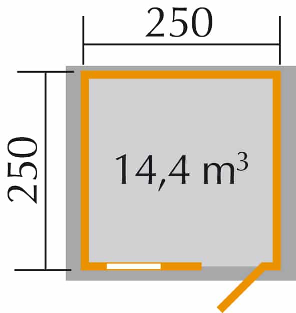Holzhaus Grundriss 106.2525.10.00
