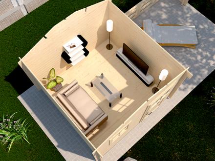 Weka Holzschuppen 107 Gerätehaus in 5 Größen – Bild 4