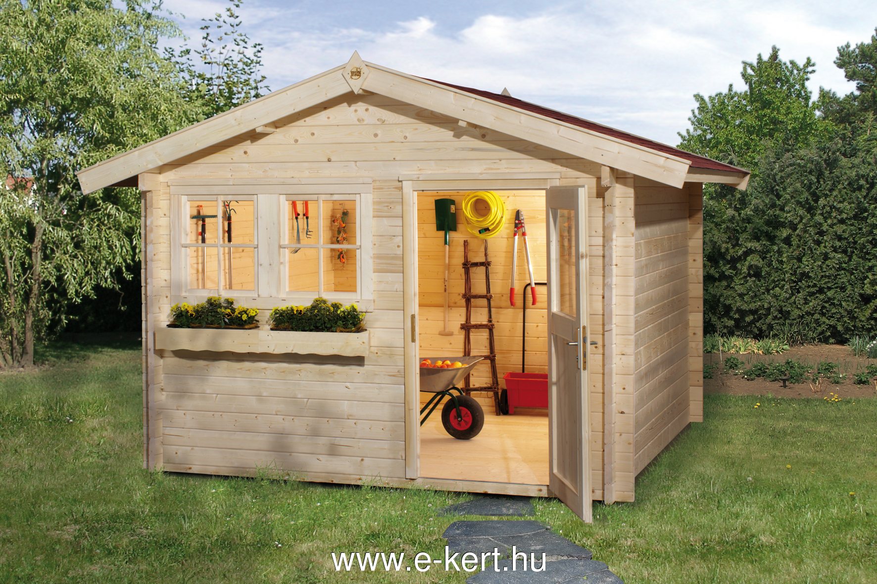 Premium Holzhaus Weka Blockhaus 139 – Bild 3