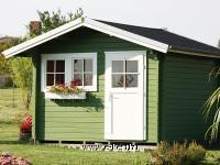 Bau eines Weka Saunahauses mit Holzhaus in beliebiger Größe und finnischer Sauna