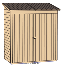 Gerätehaus Weka Gartenlagerschrank – Bild 6