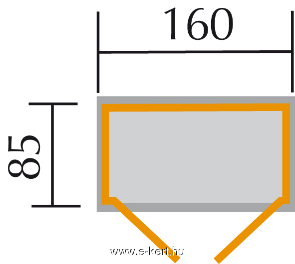 Gerätehaus Weka Gartenlagerschrank – Bild 4