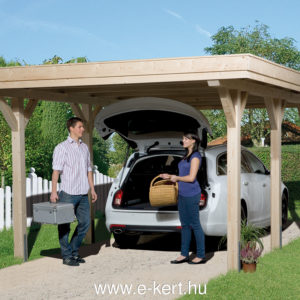 Prémium minőségi nyitott garázs építés 615