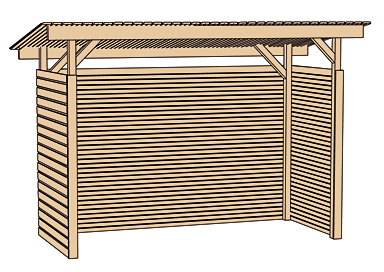 Holzlager Weka Blumenlager 663/1 – Bild 5