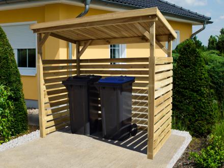 Holzlager Fahrradlager Konstruktion