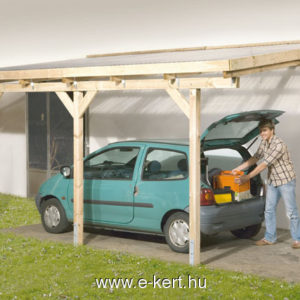 Terasztető nyitott garázs 671