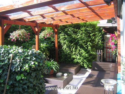 Terrasse offene Garage Weka 671 Vordach – Bild 17