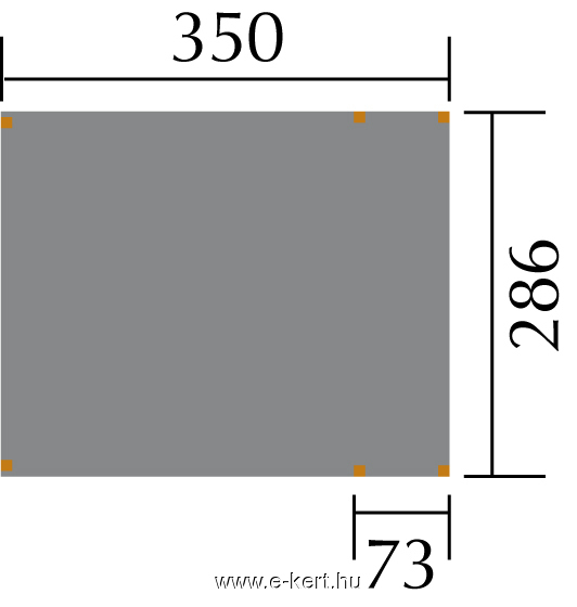 Schaukel mit Rutsche auf dem Spielplatz