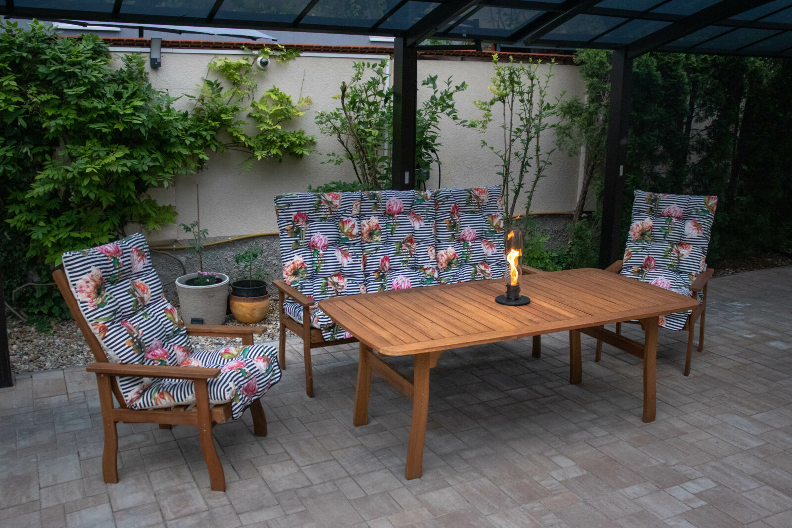 Gartenmöbel-Set aus Hartholz Relax BE129