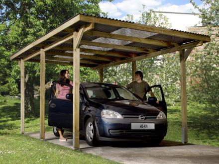 Offene Garage Weka Carport606 – Bild 8