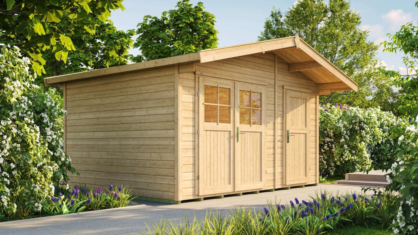 Gerätehaus Weka 261