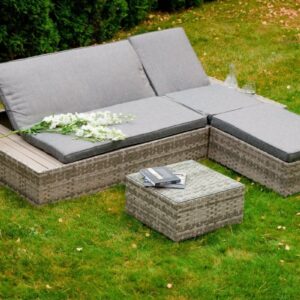 Rattan napozóágy Diabolico