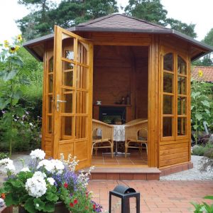 Weka kerti pavilon nyolcszögletű zárt pavilon