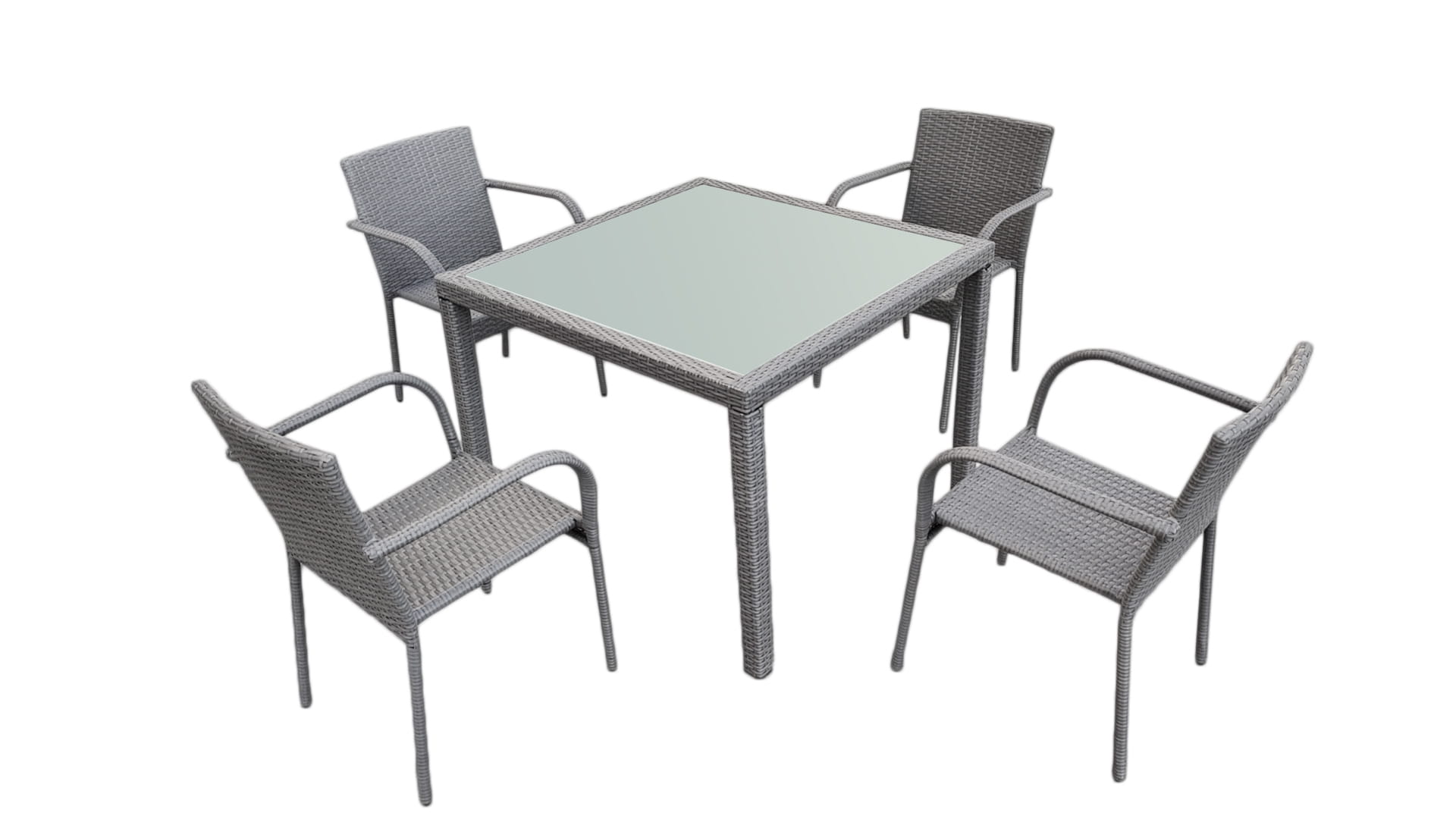 Rattanmöbel Eccelente Terrassenset