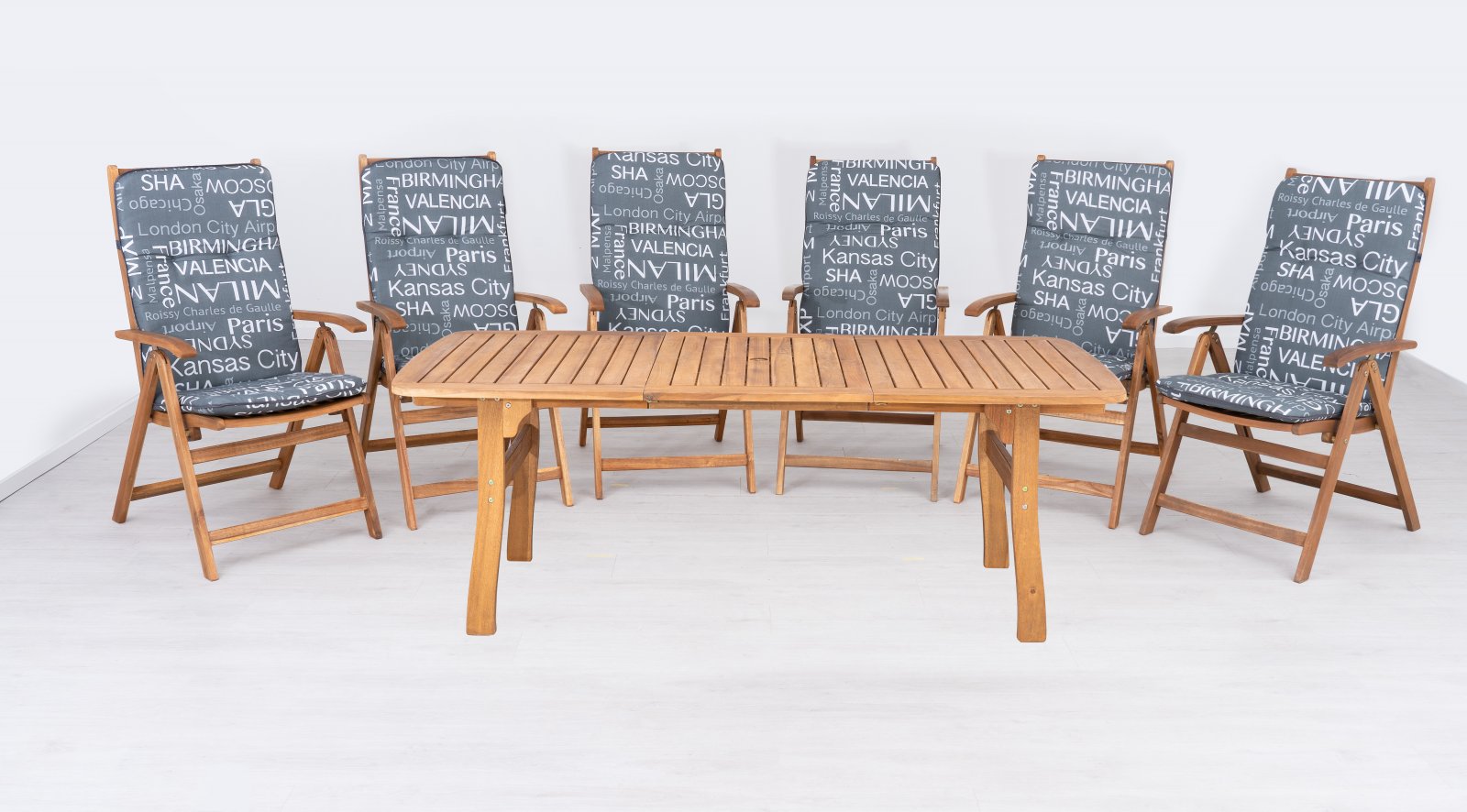 Discount Gartenmöbel Acacia Relax 6-Personen – Bild 11