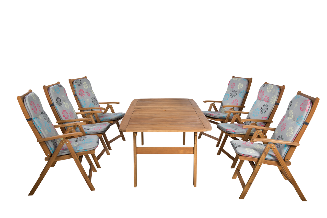 Gartenmöbel mit Kissen 727