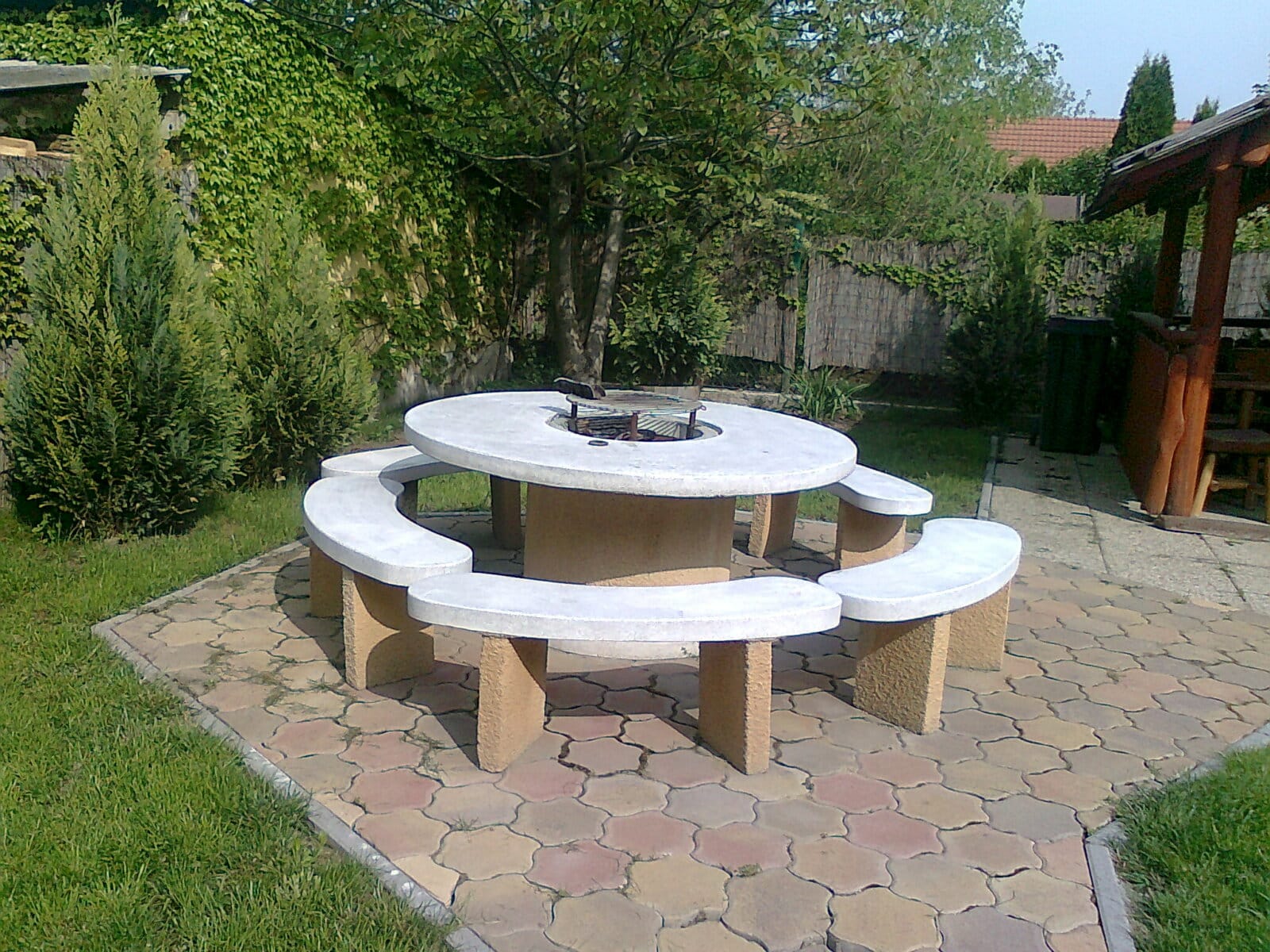 Grillplatz für Speck