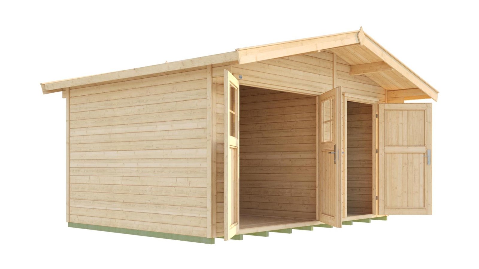 Holzschuppen Weka Gerätehaus 261