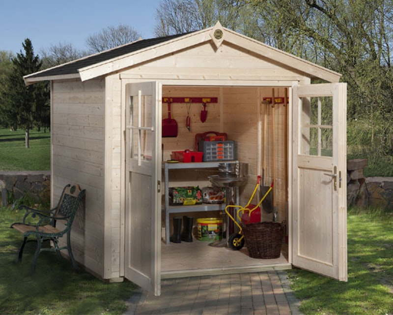 Szerszámtároló Weka faház 224