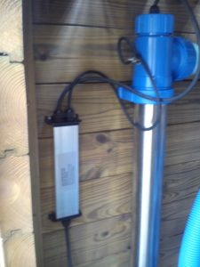 UV-C-Lampe für Wasseraufbereitungsbecken