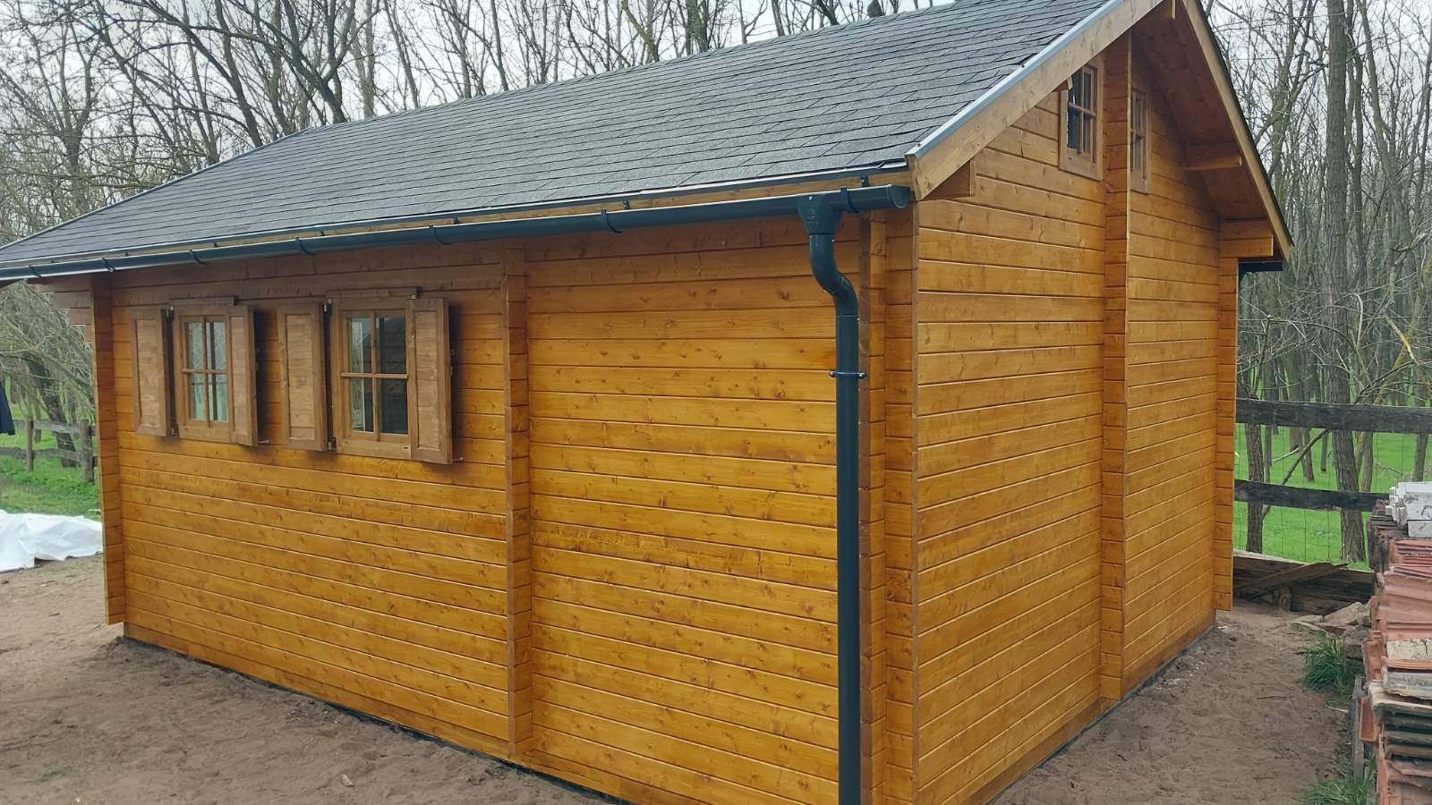 Müritz Holzhausbau Weka 155.