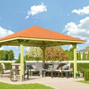 Kerti pavilon Weka szaletli