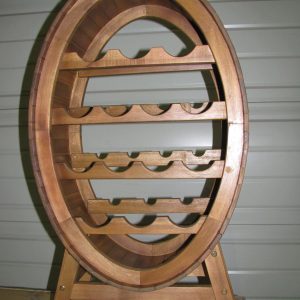 Weinflaschenhalter aus Akazienholz