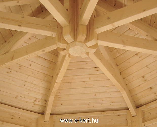 Dachkonstruktion des Weka-Pavillons