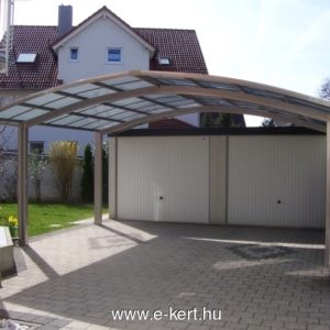 Fém garázs dupla Carport