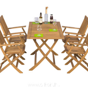 Gartenmöbel aus Akazien-Hartholz Marco