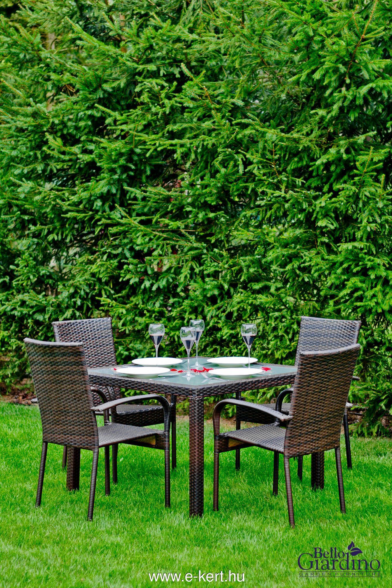 Rattan Gartenmöbel Eccellente – Bild 7