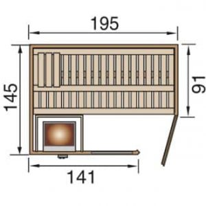 Finnischer Saunabau in Weka Qualität