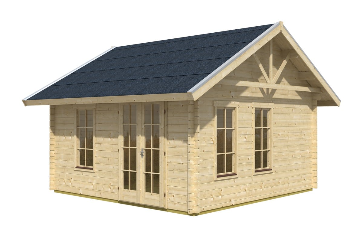 Haus in Holzrahmenbauweise 420x420 cm