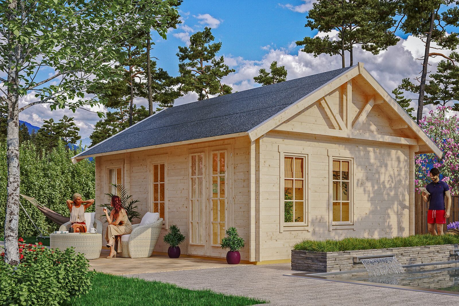 Hétvégi faház Bern2