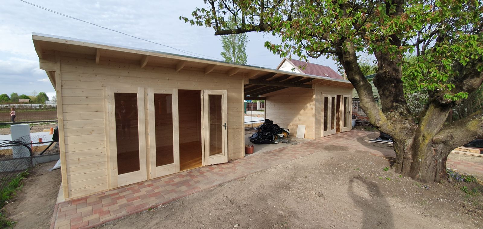 Einzigartiges Einbau-Chalet