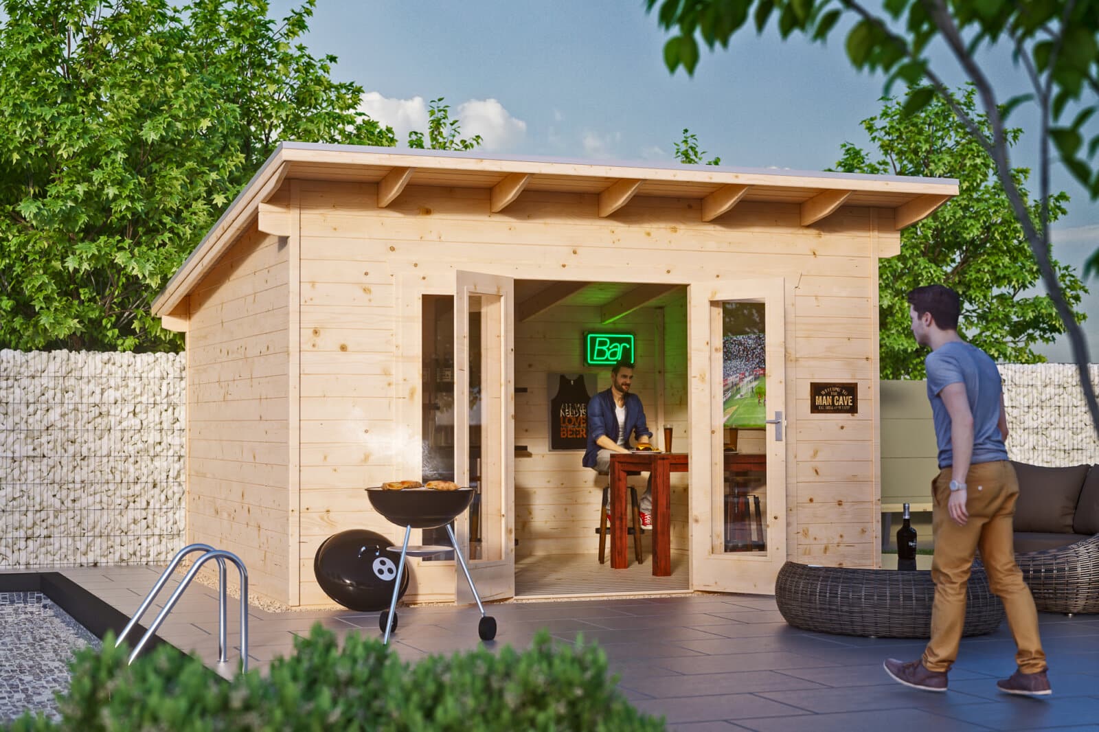 Faház szerszámtároló Skanholz Ostende 2