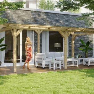 Terasztető építés Skanholz Siena