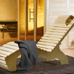 Szauna pihenőágy Komfort törölközővel