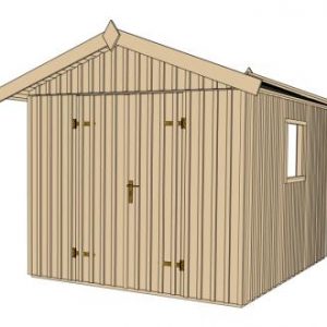 Konstruktionszeichnung des Werkzeugkastens