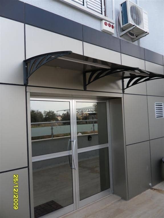 Vordach Std120 Aluminium Terrassenüberdachung