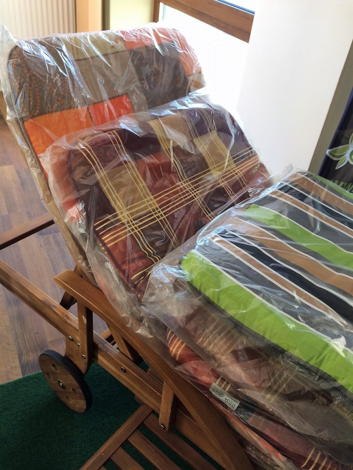 Gartenmöbel, Sonnenbank-Kissen