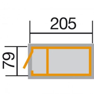 Weka 669 Hochbett Größe