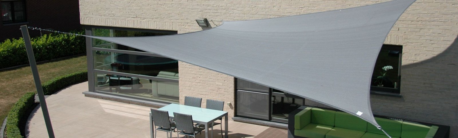 Sonnensegel mit rechteckigem Sonnenschirm - e-kert.hu