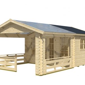 Gerendaház Holmestrand 45mm terasszal együtt