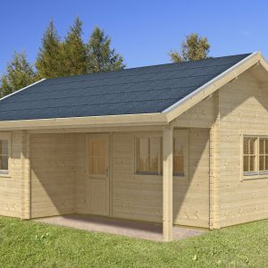 Hétvégi gerendaház Skanholz faház St.Moritz