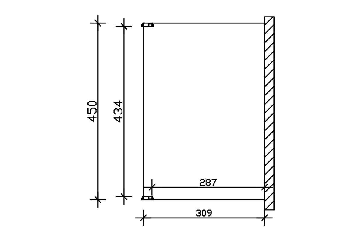 Terrassendach Größe Novara