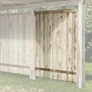 Oldalfal Weka garázshoz