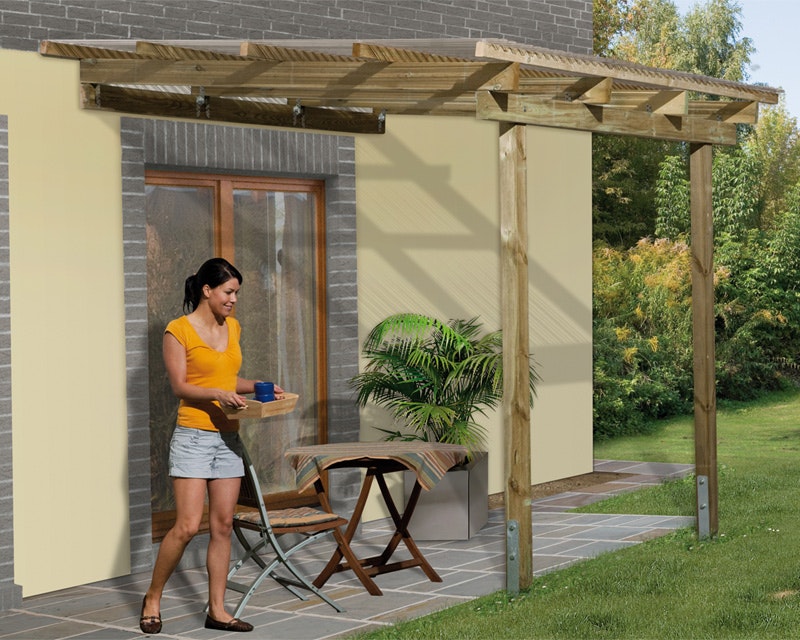 Terrassenüberdachung Weka 671.2530.00