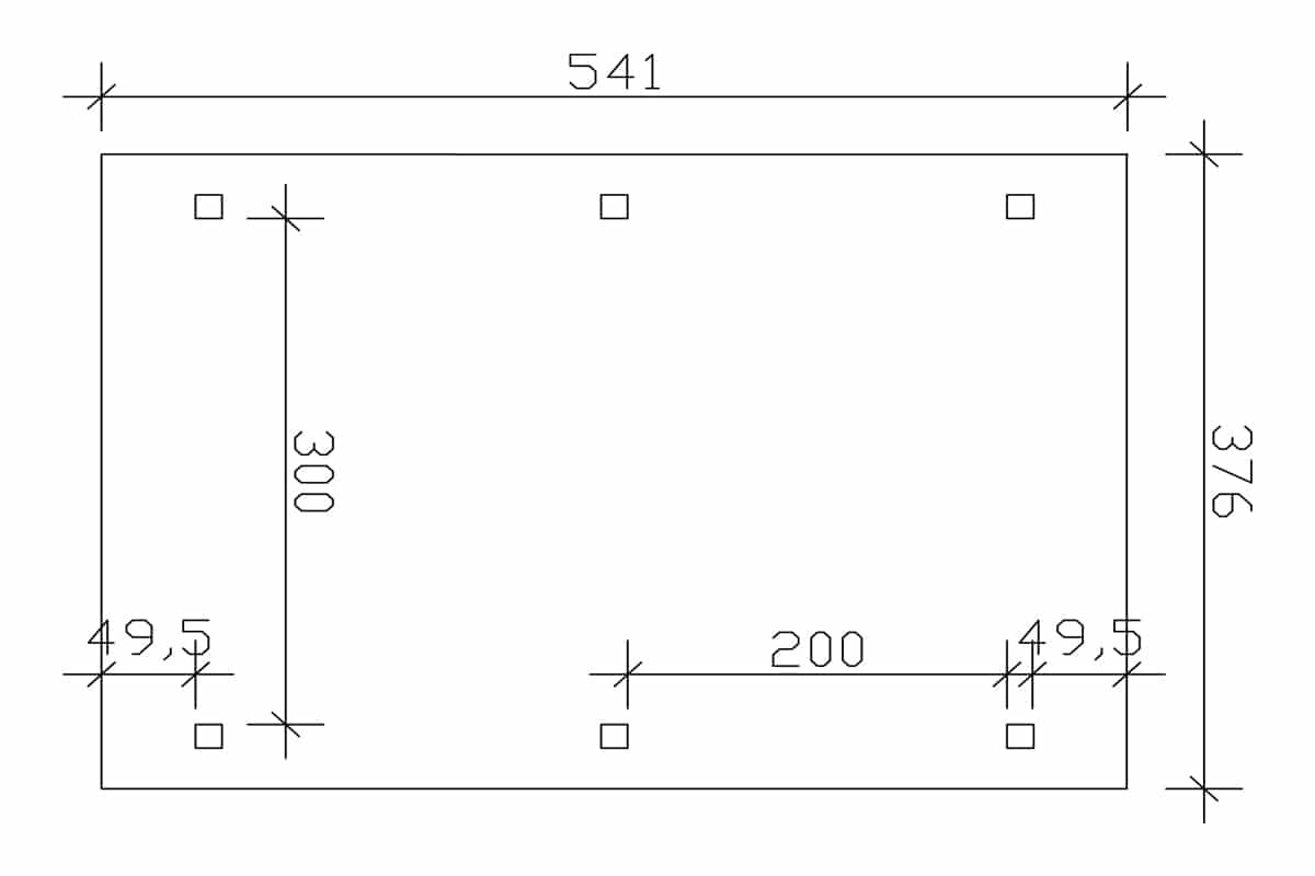 Garagendach Franken Carport