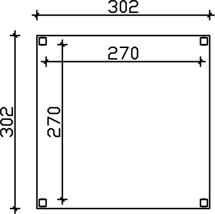 Pavillon mit Flachdach Salaletli Toulouse – Bild 3